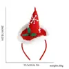Diadema Decorativa Navideña para Niños Accesorios para Disfrazarse en Fiestas Navideñas Diadema Navideña Astas de Reno Diadema de Cinco Estrellas