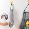 Bolsa de Almacenamiento de Frutas y Verduras para Cocina Montada en Pared Transpirable a Prueba de Humedad Almacenamiento de Jengibre y Ajo Reutilizable de Mano con Agujeros Bolsa de Frutas