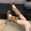 Modelo nuevo 2026, botas de tubo doble desmontables de doble uso con lazo, botas elegantes y con estilo para usar al aire libre, botas de moda versátiles, botas de montar