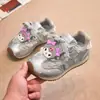 Zapatos Casuales para Niñas Estilo Dulce 2026 Nuevas Llegadas de Otoño Zapatos de Princesa para Niñas Adorno de Encaje Suela Suave Zapatos Deportivos de Lunares