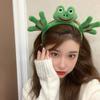 Star Dailu Mesmo Estilo Orelha De Coelho Hairband Coreia Do Sul Internet Popular Bonito Dos Desenhos Animados Boneca Hairpin Headband Plush Máscara Facial