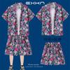 Camisa de Playa Isla Hainan Traje para Hombre Sanya Viajes Hawái Talla Grande Camisa Floral para Hombre Shorts Estampados para Hombre