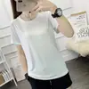 Camiseta de manga corta para mujer 2025 nuevo modelo de verano seda de hielo secado rápido malla transpirable camiseta deportiva para correr al aire libre fitness para mujer