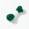 Directo de fábrica cuerda de cáñamo de color de 1.5mm2mm tejida a mano DIY cuerda de etiqueta de doble color 10 metros a