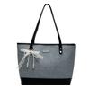 Bolso de mezclilla de gran capacidad para mujer 2025 Nueva moda casual bolso de hombro estudiante clase viajero bolso tote