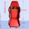 Go-Kart Deportivo Versión Suave para Niños y Adultos Vehículo de Granjero Modificado con Cojines de Asiento Ajustables Cubiertos de Cuero Delanteros y Traseros