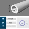 Fundas de Tira de Luz de Silicona para Montaje en Superficie e Instalación Oculta, Flexibles, Impermeables, Iluminación Interior para Sala de Estar, Dormitorio, Escaleras, Directo de la Fábrica Fuente