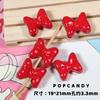 Lindo lazo hecho a mano con cuentas, accesorios de joyería DIY, cuentas sueltas en lindo colgante de agujero recto con cuentas de alta saturación