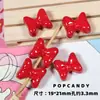 Lindo Lazo Cuentas Hechas a Mano Accesorios para Joyería DIY Cuentas Sueltas Ins Lindas Cuentas de Alta Saturación Agujero Recto Colgante