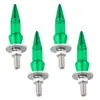 Nuevos Tornillos para Matrícula Puntiagudos de 45 mm, Estilo Americano 8V1 Universal + Rosca M6, Tornillos Universales para Matrícula para Uso Transfronterizo, Disponibles en Múltiples Colores