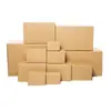 Cajas de Cartón en Stock de Cualquier Tamaño Adecuadas para Entrega Express, Logística y Mudanzas, Cajas de Embalaje de Cinco Capas, Cajas Extra Resistentes para Uso Transfronterizo