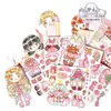 Lingmu Cadeia de Suprimentos Xinmo Shanshan Jogo de Vestir DIY Recorte Manual Multitemático Cena Decoração Cartoon Material Manual