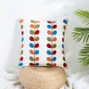 Funda de cojín para almohada de cama sin relleno bordado de toalla bordado de oficina estilo ins almohada almohada de bordado americano
