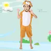 Roupas de Performance Infantil Novas Roupas de Performance de Animais Jardim de Infância Dinossauro Porquinho Sapo Coelho Tigre Rato Niuhuang Galinha Pato
