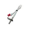Elemento de detecção de temperatura, resistência a altas temperaturas, sonda de aço inoxidável de alta precisão, sensor de temperatura NTC para forno de fritadeira a ar