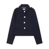 Comercio Exterior Transfronterizo 2026 Nuevo Otoño Estilo Europeo y Americano Color de Contraste Bolsillo con Botón Chaqueta Blazer 4840700