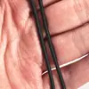 Banda Elástica Redonda de 2.5 mm de Colores en Stock, Cordón Elástico de Látex Hilado con Núcleo Blanco Natural, Banda de Goma Negra al por Mayor
