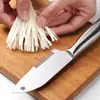 Atacado Presente Fatiador de Cebola de Aço Inoxidável, Fatiador de Cabeça de Peixe, Faca de Corte de Cebola Doméstica Multifuncional, Dropshipping TikTok