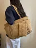 Bolso tote simple de gran capacidad para estudiantes, bolso de hombro para el trabajo, bolso de mano para portátil, bolsa ligera y versátil para viajes al aire libre