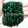 Ojo de Tigre cuentas facetadas de diamante al por mayor Ojo de Tigre Azul Ojo de Tigre Dorado Color Ojo de Tigre Ojo de Tigre Verde Piedra cuentas facetadas semiacabadas