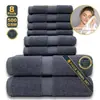 Toalla de Baño Jacquard Gaoyang Temu al por Mayor, Absorbente y Sin Pelusa, Suave y de Tamaño Grande para Uso Doméstico