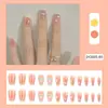 Uñas Postizas para Venta al por Mayor Estilo Impreso Juegos de Uñas Postizas Estilo Coreano Suave Dulce Fresco Múltiples Estilos Arte de Uñas Puntas de Uñas Postizas