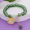 Pulseira Acessórios Estilo Chinês Pulseira Estilo Étnico Pulseira de Aventurina Melhor Amiga Fivela de Segurança Pulseira de Vidro Joias Atacado Transmissão ao Vivo