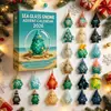 Calendario de Adviento Dachshund 2026 Navidad Adviento Colgante de Dachshund Caja de Regalo Festiva