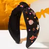 Faixa de Cabelo Nova de Halloween Transfronteiriça para Mulheres, Acessórios de Abóbora Fantasma com Contas Tendência e Fashion, Acessórios de Cabelo para Festa de Feriado