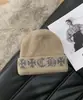 Gorro de Punto para Mujer, Nuevo Estilo Otoño e Invierno, Circunferencia de Cabeza Grande, Gorro de Lana de Doble Capa para el Frío, Engrosado y Cálido, Gorro Holgado Estilo Fair Isle, Moderno