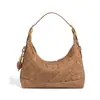 2026 Nuevo Modelo de Primavera Bolso Bolsa para Lonchera Gamuza Mate Tejido Bajo el Brazo Bolso para Mujer Gran Capacidad Hombro Único Bolso Cruzado
