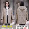 Overol Delantal de Manga Larga con Forro Polar para Adulto Moda Coreana Ropa de Trabajo para Mujer Abrigo de Trabajo Abrigo de Protección Laboral Trabajo Otoño e Invierno