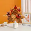 Novas Flores de Girassol Artificiais de Cor de Outono em Estilo Europeu para Mesa de Jantar, Buquês de Casamento e Decorações de Sala de Estar