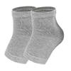 Venta al por mayor de fábrica Amazon calcetines de talón de hilo de algodón protección de talón de gel calcetines de media talonera calcetines cortos de media talonera