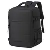 Mochila de Novo Estilo para Homens, Grande Capacidade, Bolsa de Computador de Negócios de Camada Dupla, Mochila de Viagem ao Ar Livre, Mochila Feminina com Logo Impresso