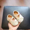 Zapatos para Bebé de 1 a 3 Años Niña Pequeña Zapatos de Primavera y Otoño Zapatos de Princesa Planos para Niños Pequeños Zapatos de Piel Zapatos para Niños