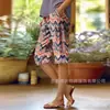 Pantalas Casuais de Rua da Moda Personalizadas com Impressão Digital 3D de Novo Estilo Europeu e Americano Transfronteiriço para Mulheres, Comprimento Médio, para Ir ao Trabalho, Verão