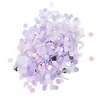10g confete 1,5cm 1cm pedaço redondo de papel confete colorido papel para encher balão confete de papel
