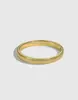 Anillo de Plata de Ley S925 Versión Coreana para Mujer, Diseño de Nicho con un Estilo Minimalista Fresco, Anillo Abierto Ajustable