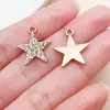 Set Mixto de 30 Piezas de Colgantes Huecos con Forma de Sol, Luna y Estrella con Incrustaciones de Diamantes, Estrella de Ocho Puntas y Estrella de Cinco Puntas para Collares, Pulseras y Accesorios DIY