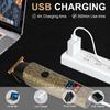 Cortadora de pelo doméstica transfronteriza, recargable, con cabezal de aceite, eléctrica, para peluquería, con pantalla digital y grabado LED, para cabeza descubierta.