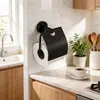 Estante de Almacenamiento para Baño de Acero Inoxidable Transfronterizo, Toallero, Barra para Toallas, Escobilla para Inodoro, Juego de Herrajes para Baño