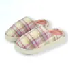 Qidashun Nuevo Precio Especial Pantuflas de Algodón para el Hogar, Zapatos de Invierno Antideslizantes de Suela Gruesa para Hombres y Mujeres, Pantuflas de Algodón Cálidas para el Hogar al por Mayor
