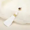 6cm Xiangyun Pequeno Pingente de Franja com Borla Joia Artesanal Decoração Pingente para Capa de Celular Pingente Marcador de Página Acessórios de Grampo de Cabelo