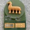 Regalo estilo chino en el Año del Caballo: Peine Masajeador Forma de Caballo de Sándalo, Peine de Meridianos, Regalo Souvenir, Grabado Personalizable, Peine de Madera Maciza