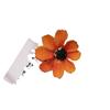 Cabeça de Girassol Solitário Flor Artificial Falsa Grampo de Cabelo DIY Guirlanda Atacado Decoração Casamento Retrô Corsage Adereços de Fotografia