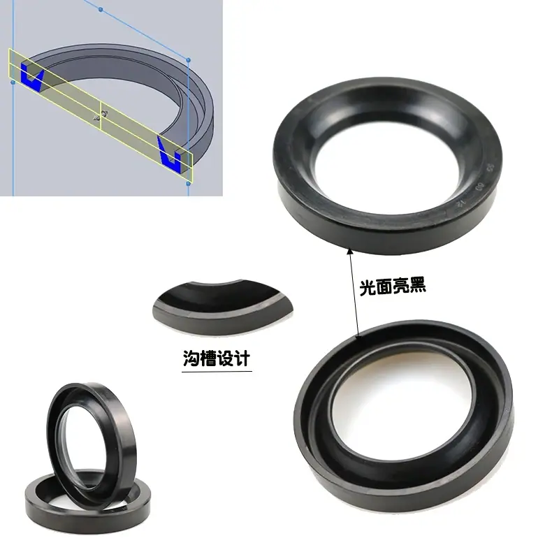 Slurry pump oil seal K-type fluorine rubber oil seal