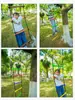 Escada de corda para escalada infantil escada de treinamento de escalada material infantil teto suspenso esportes multi-funcional educação infantil aptidão física ao ar livre