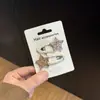 Venda Quente Transfronteiriça Presilhas de Cabelo Infantis de Desenho Animado, Presilhas de Lantejoula em Forma de Gota para Meninas, Presilhas de Pressão Fofas e Adoráveis, Par de Presilhas