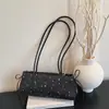 Bolso Nuevo para Mujer Primavera/Verano 2026 con Estampado de Estrellas de Nicho, Bolso Versátil para el Hombro o Debajo del Brazo para el Trabajo, Bolso Baguette de Moda